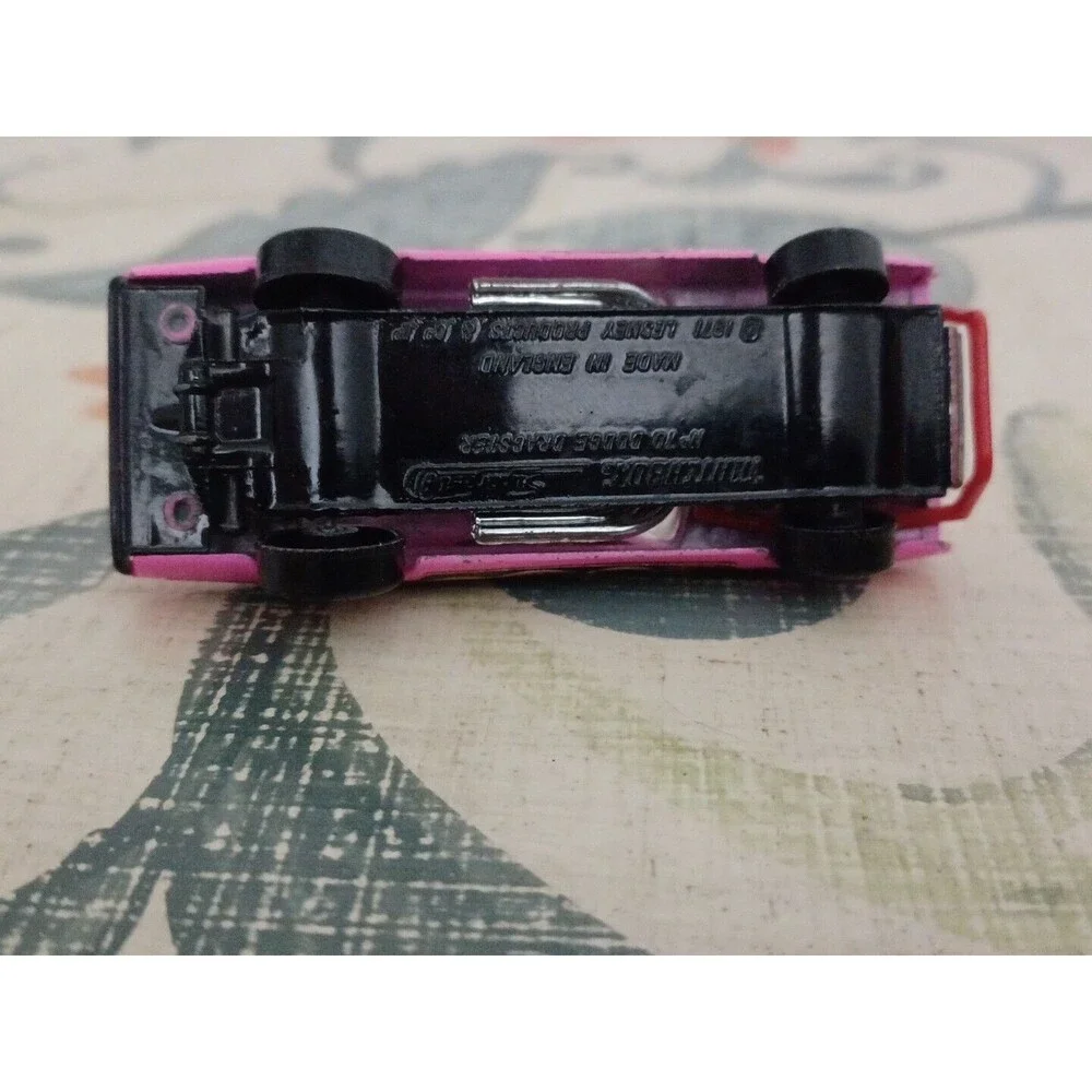 Vintage 1971 Lesney Matchbox Superfast No. 70 Pink Dodge Charger Dragster Mopar